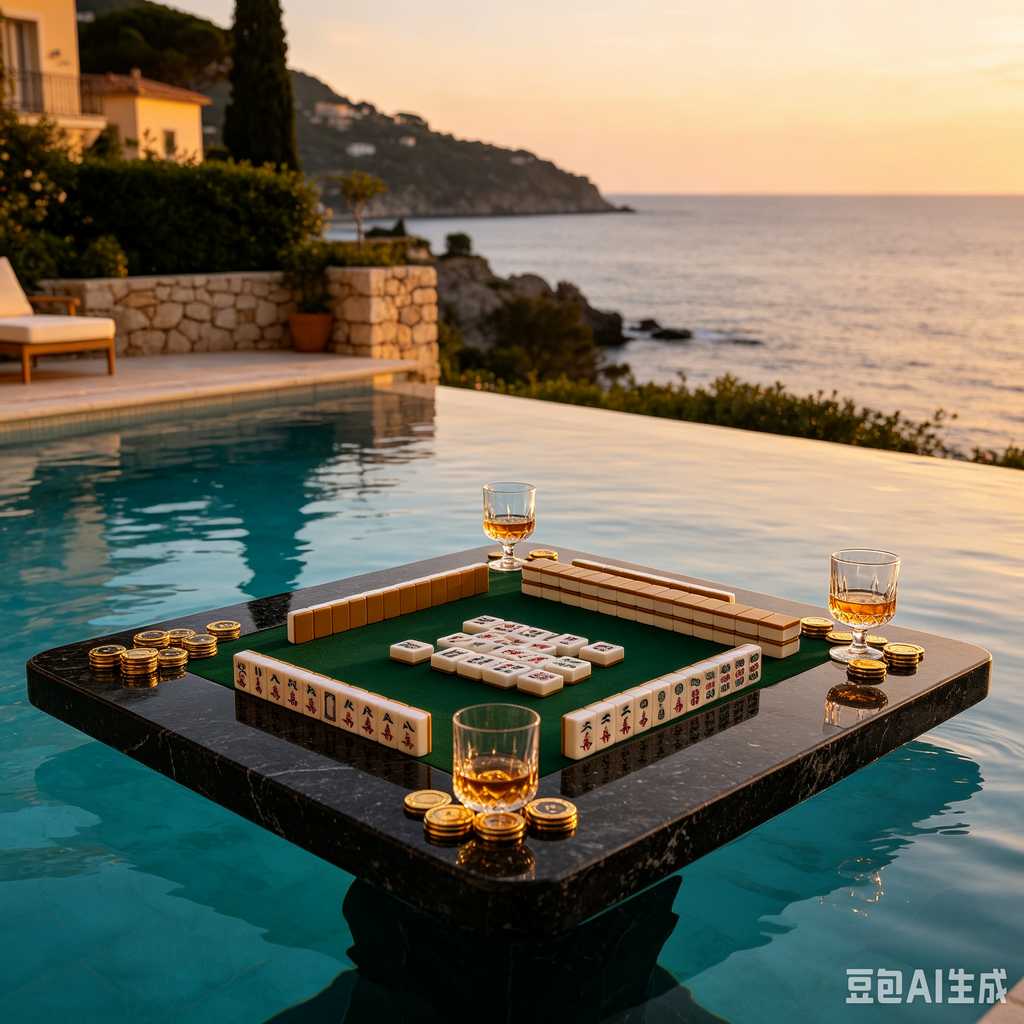 luxury carving mahjong tiles