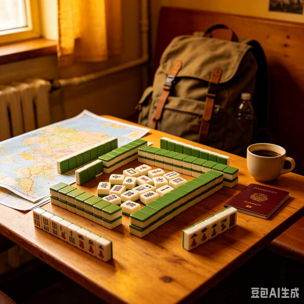 hotel entertainment mahjong set