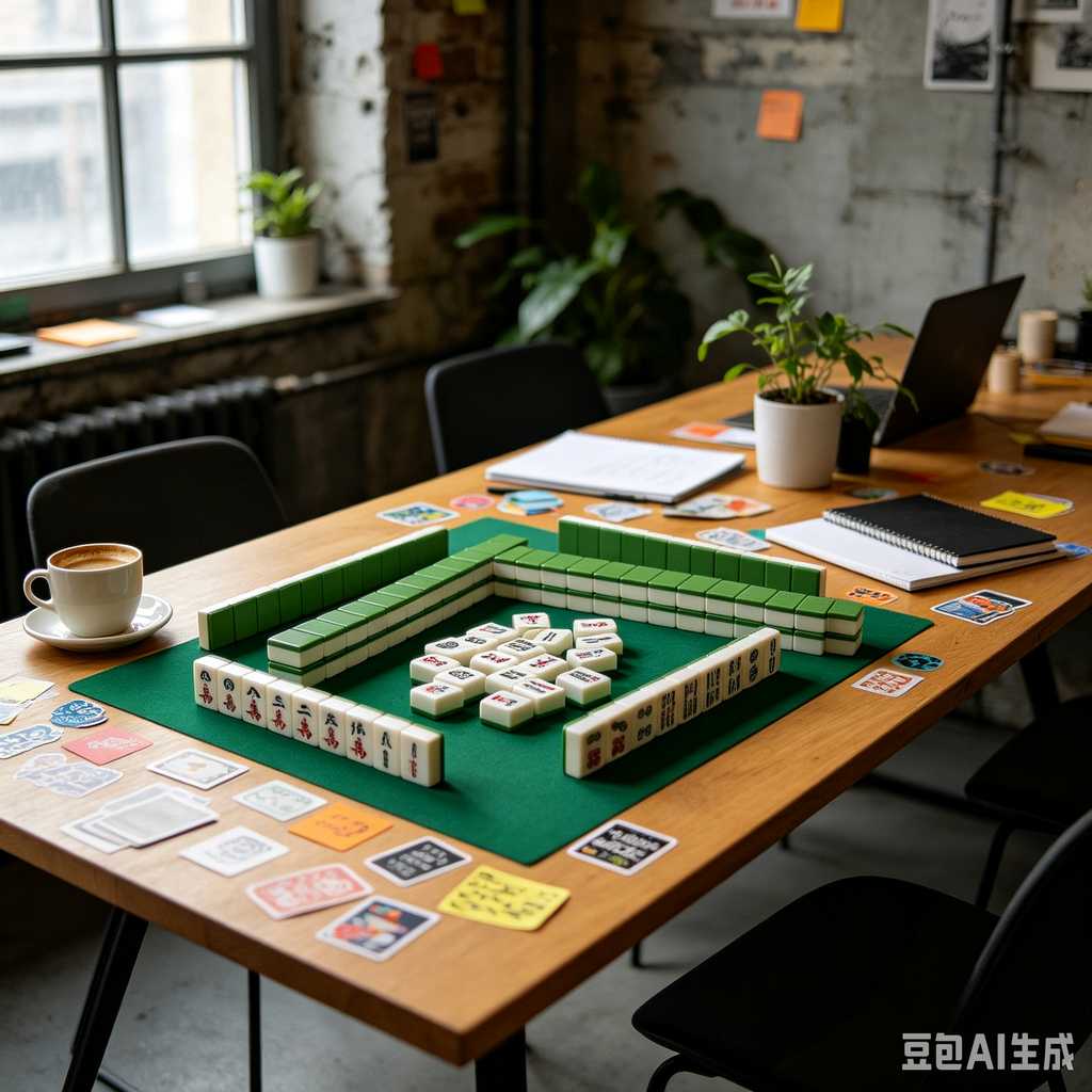 smooth print surface mahjong tiles